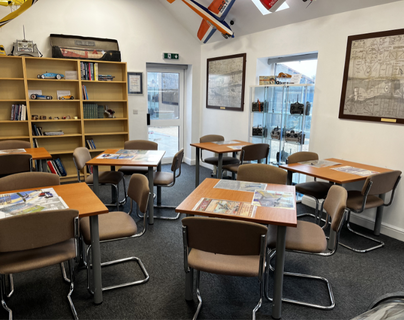 Inside the Flyer's Cafe